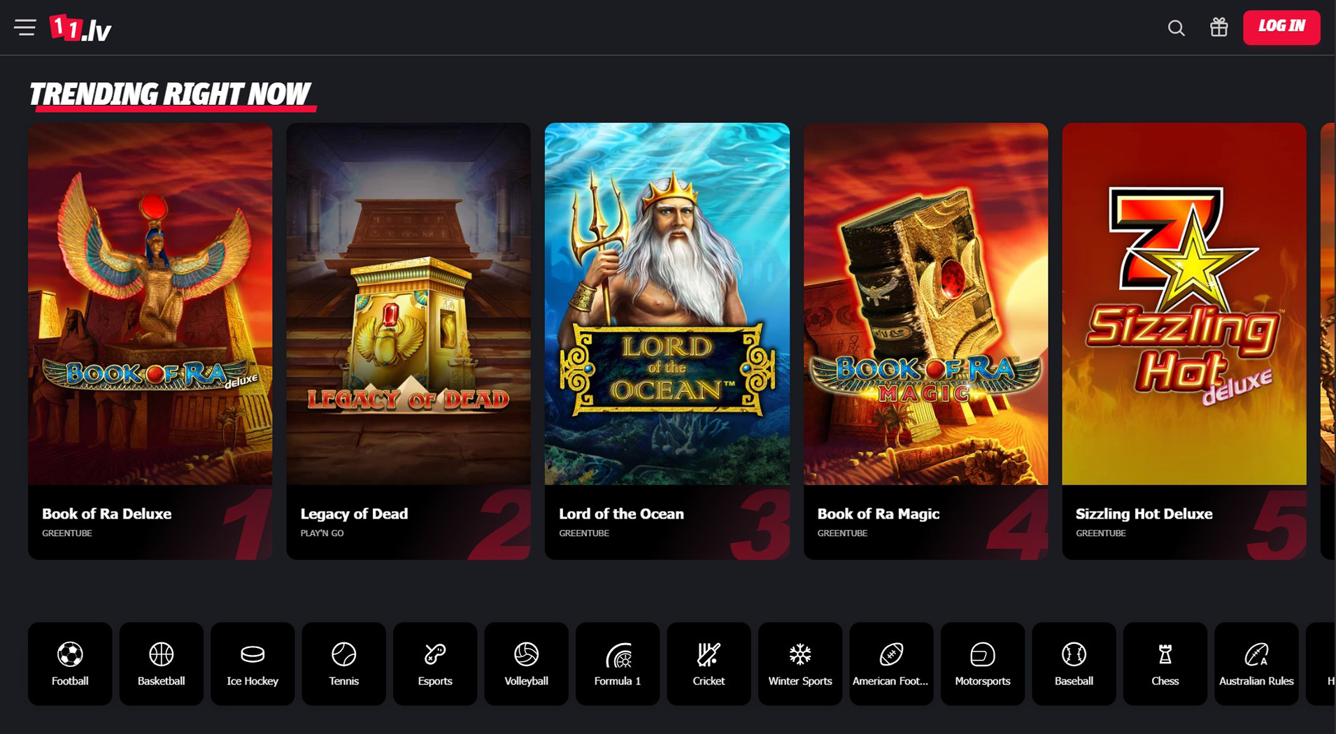 6. 11.lv Casino