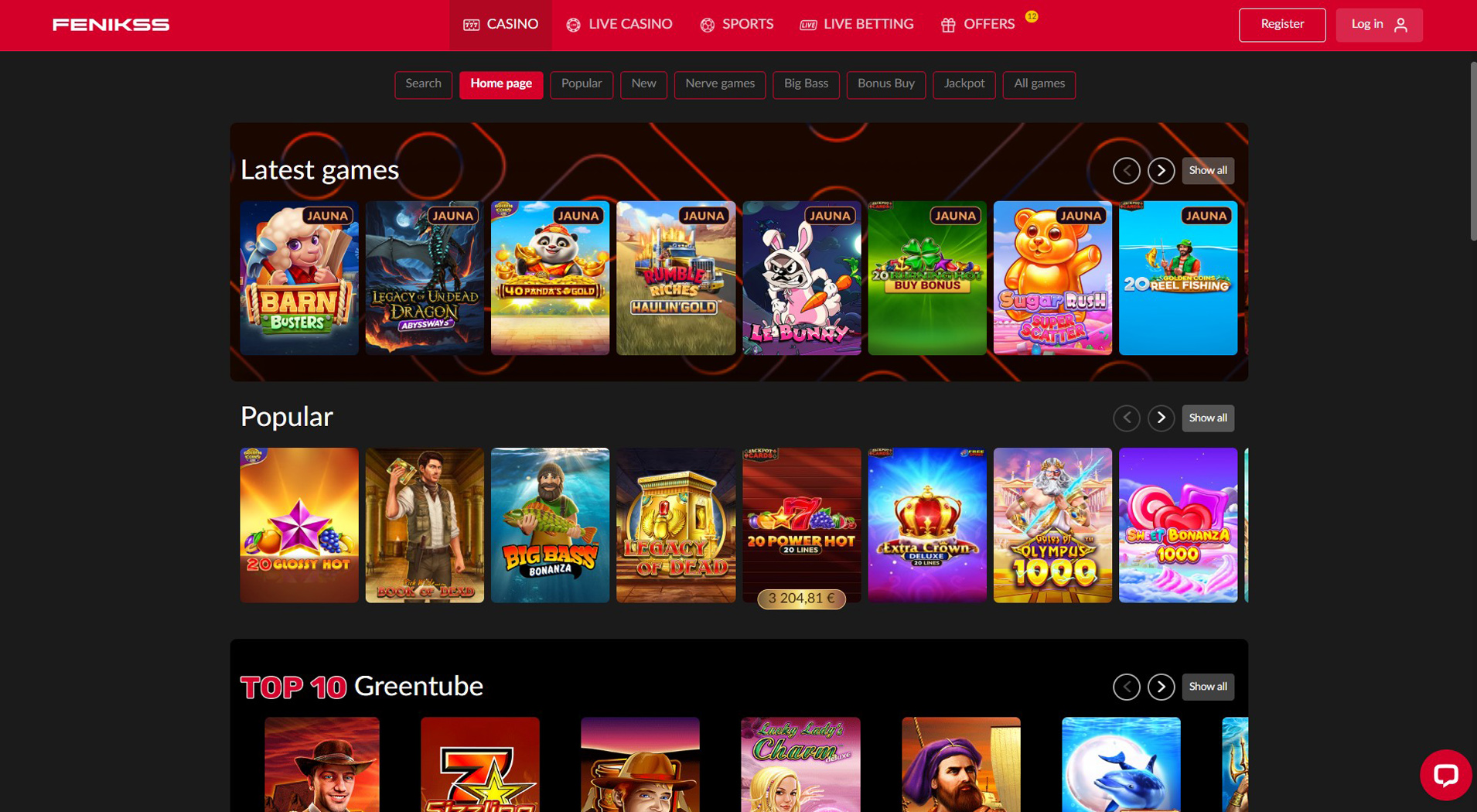 9. Fenikss kazino- vienkārša tiešsaistes kazino iestatīšana